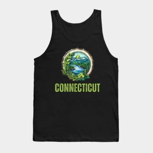 Connecticut State USA Tank Top